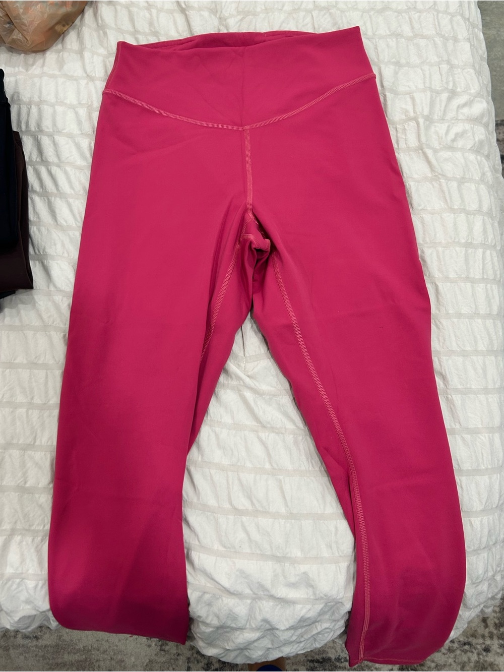 lululemon athletica Hot Pink High-Waist Leggings
